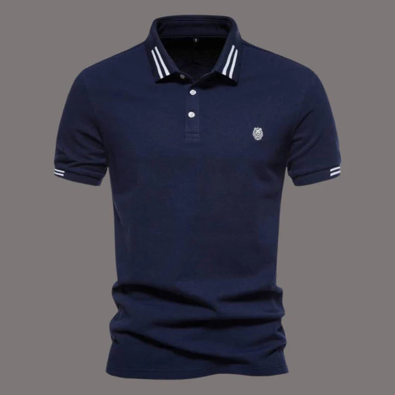 Camisa Polo Masculina em Algodão Kingsmen KM238