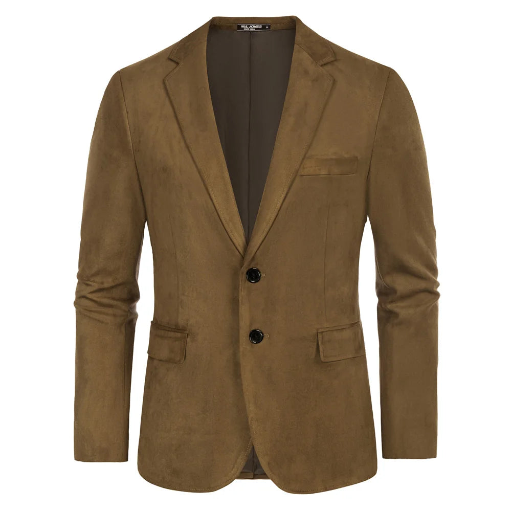 Blazer Masculino em Camurça Kingsmen KM353