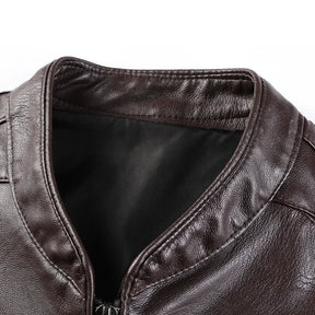 Jaqueta De Couro Masculina Kingsmen  KM169