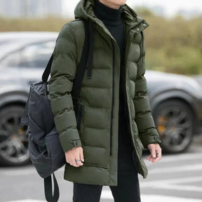 Jaqueta Puffer Masculina Alongada Kingsmen KM076