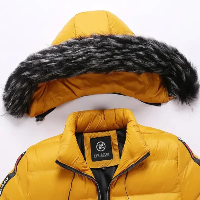 Jaqueta Puffer Masculina Capuz Forrado Kingsmen KM112