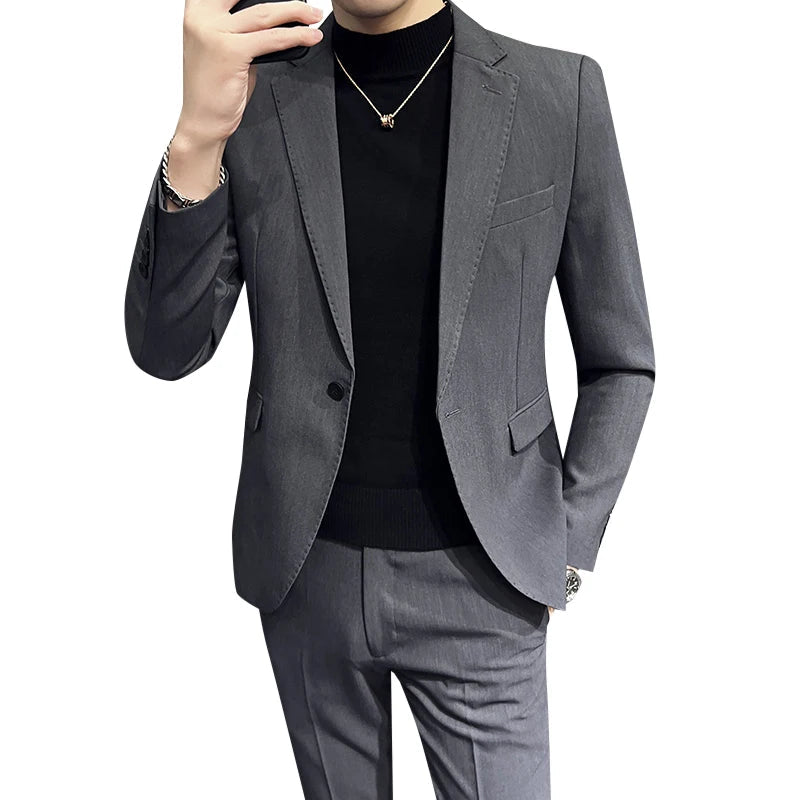 Blazer Masculino em Algodão Kingsmen KM005