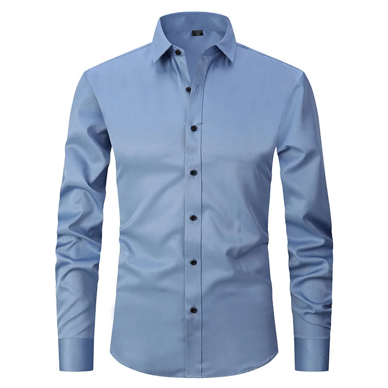 Camisa Social de Algodão Masculina Kingsmen KM142