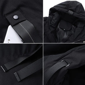 Jaqueta Puffer Masculina Alongada Kingsmen KM076