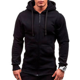 Jaqueta Moletom Masculina com Capuz e Zíper Kingsmen KM092
