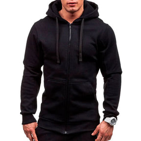 Jaqueta Moletom Masculina com Capuz e Zíper Kingsmen KM092