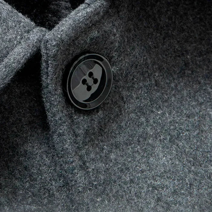 Sobretudo Masculino Curto de Lã Kingsmen KM211