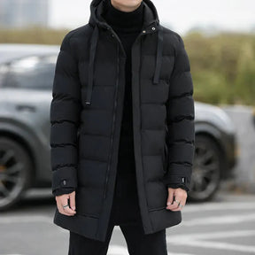 Jaqueta Puffer Masculina Alongada Kingsmen KM076