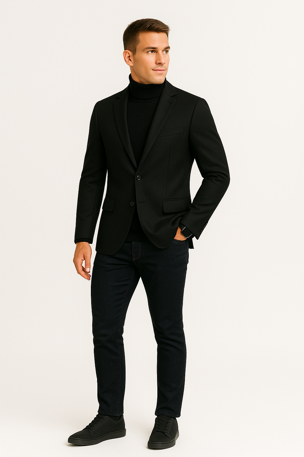 Blazer Masculino Slim Fit Kingsmen KM351