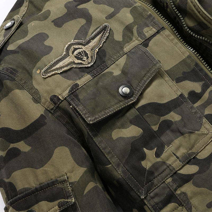 Jaqueta Masculina Camuflada  Kingsmen  KM151