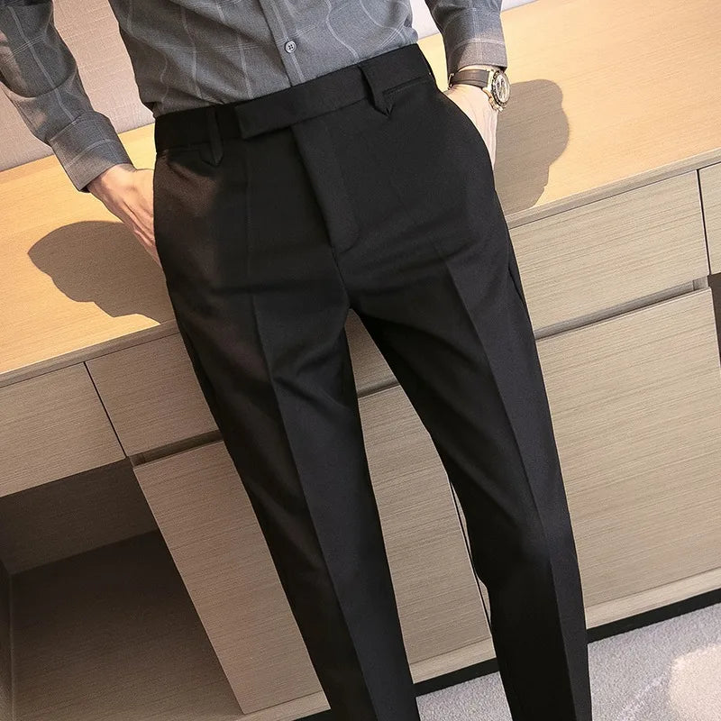 Calça de Alfaiataria Masculina Kngsmen KM055