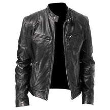 Jaqueta de Couro Masculina Kingsmen KM095
