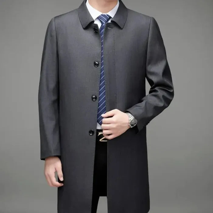 Sobretudo Masculino Executivo em Lã Kingsmen KM229