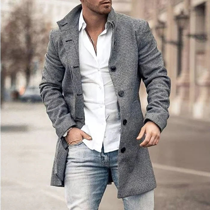 Sobretudo Masculino em Lã Kingsmen KM212