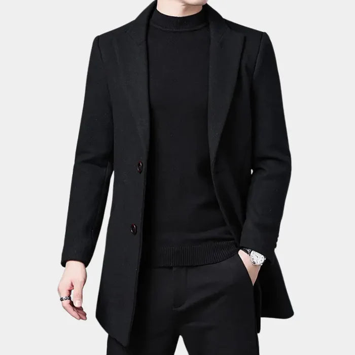 Sobretudo Masculino em Lã Kingsmen KM231