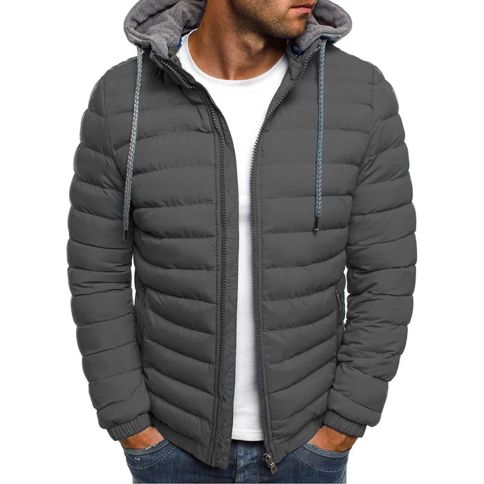Jaqueta Masculina Puffer Moderna  Kingsmen KM108
