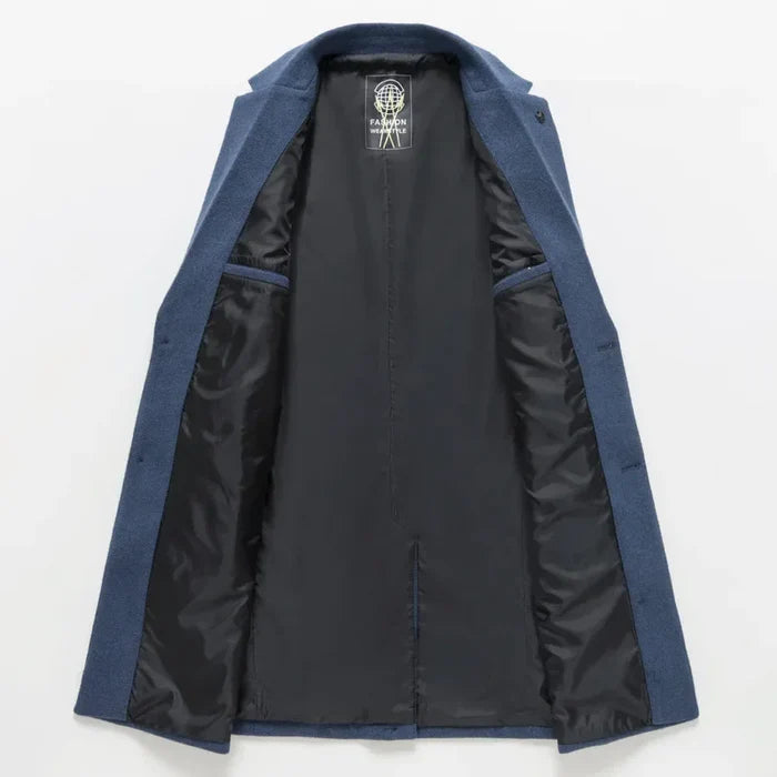 Sobretudo Masculino em Lã Kingsmen KM224