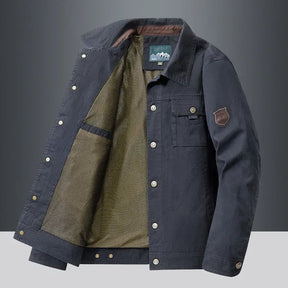 Jaqueta Casual Masculina em Algodão Kingsmen KM183