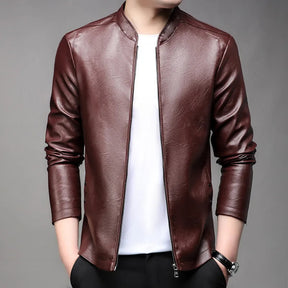 Jaqueta De Couro Masculina Kingsmen  KM169