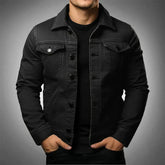 Jaqueta Jeans Masculina Slim Kingsmen KM073