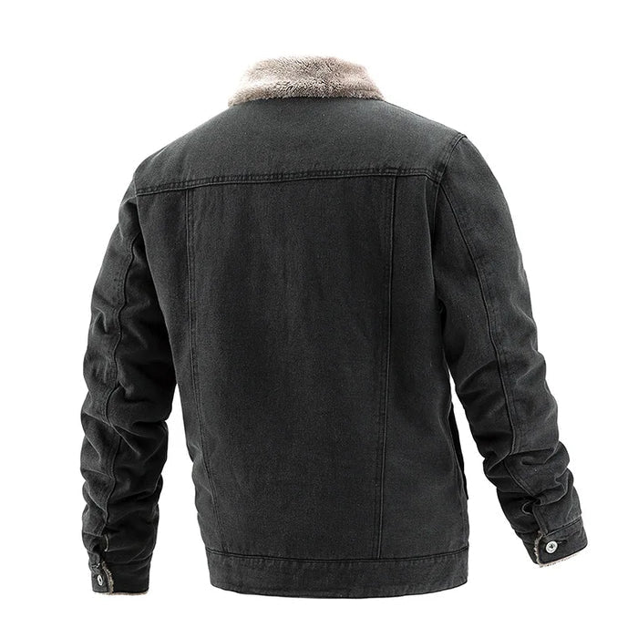 Jaqueta Jeans Masculina com Interior Forrada  Kingsmen  KM142