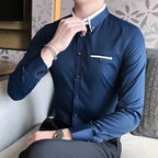 Camisa Social Masculina Kingsmen KM152