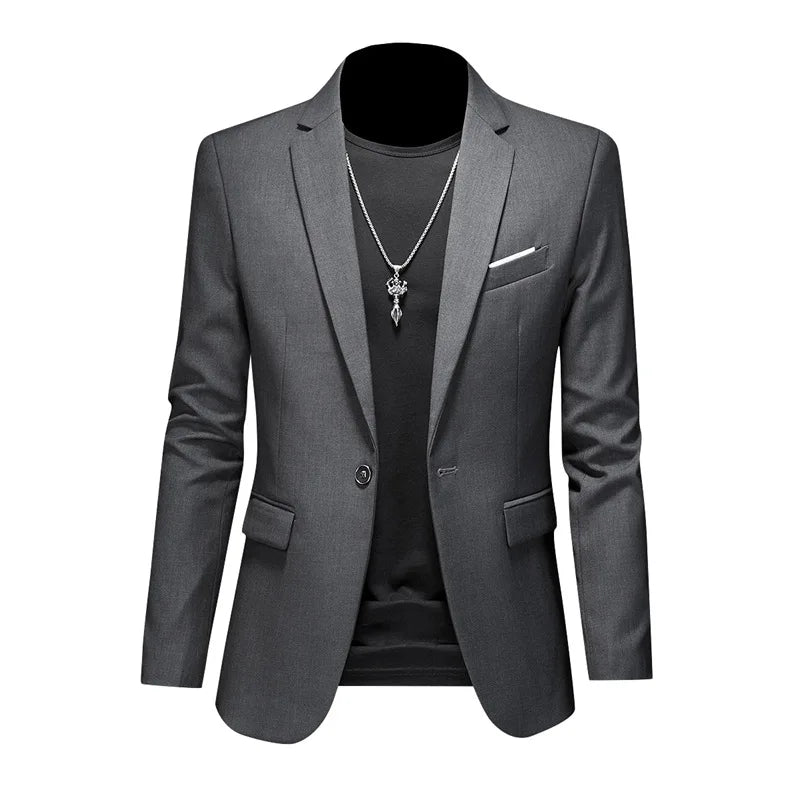 Blazer Masculino em Algodão Kingsmen KM008
