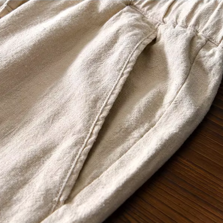 Calça Masculina em Linho Kingsmen KM377