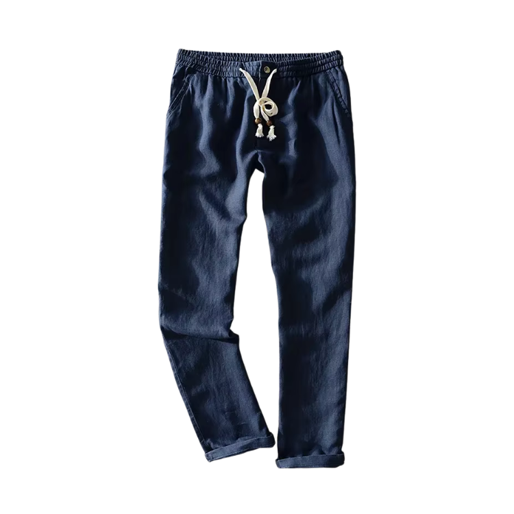 Calça Masculina em Linho Kingsmen KM379