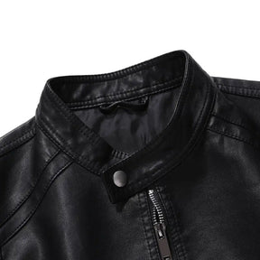 Jaqueta Masculina em Couro Kingsmen KM115