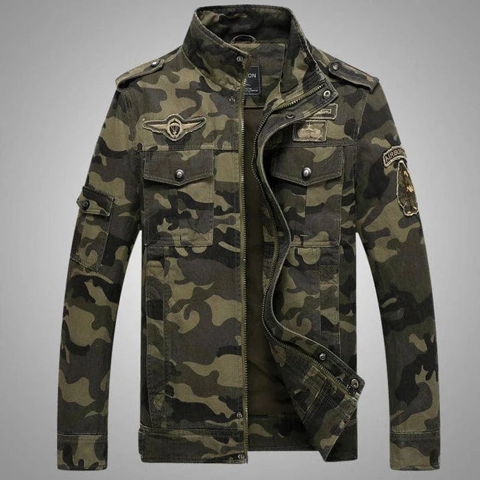 Jaqueta Masculina Camuflada  Kingsmen  KM151