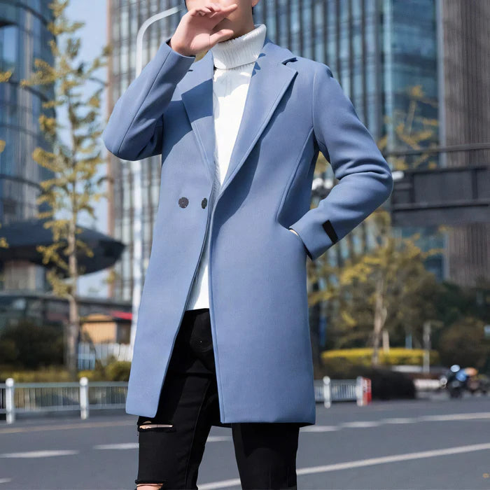 Sobretudo Masculino em Lã Kingsmen KM214