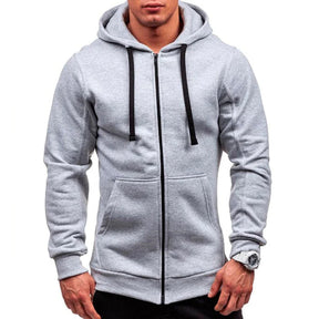 Jaqueta Moletom Masculina com Capuz e Zíper Kingsmen KM092