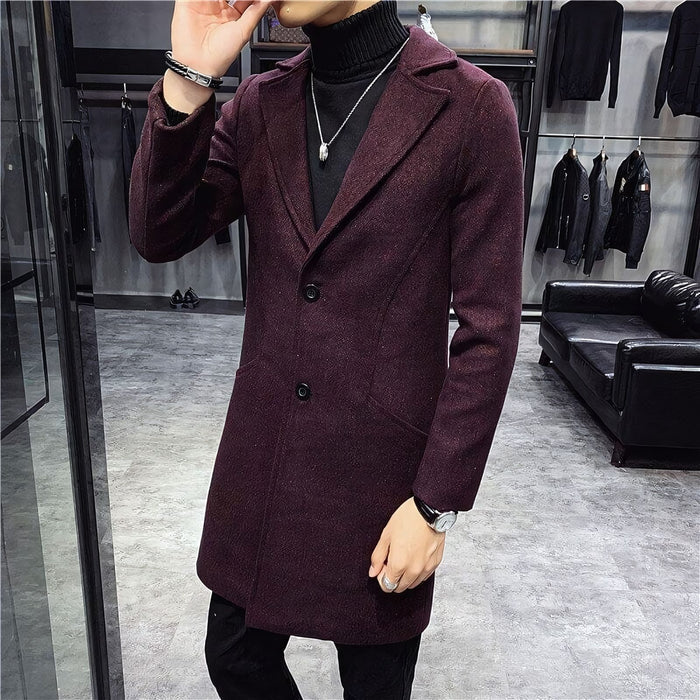 Sobretudo Masculino em Lã Kingsmen KM227