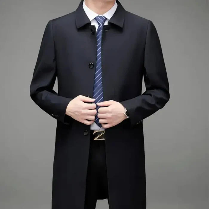 Sobretudo Masculino Executivo em Lã Kingsmen KM229