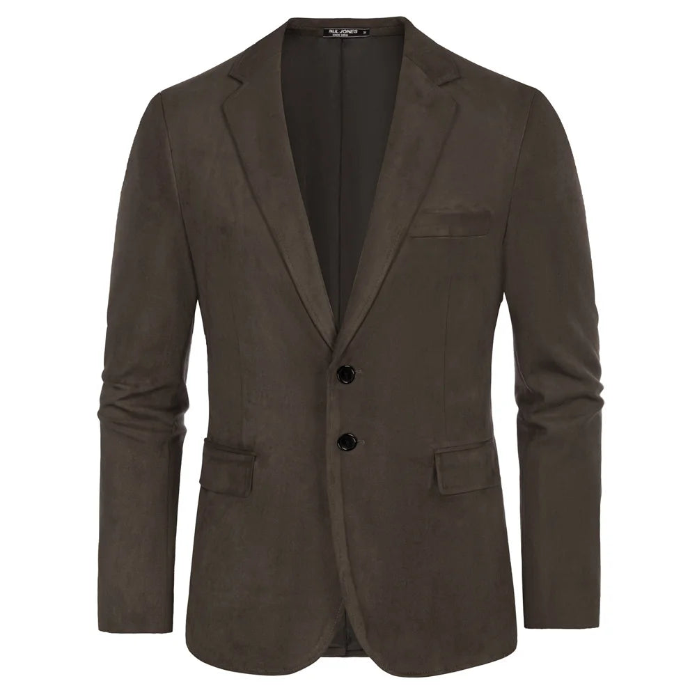 Blazer Masculino em Camurça Kingsmen KM353