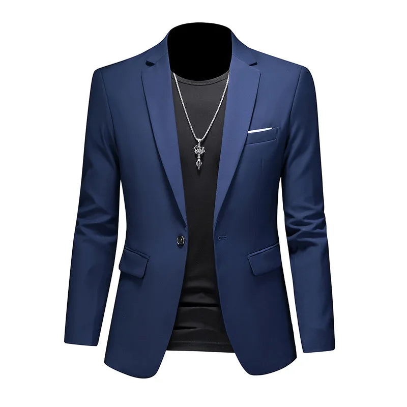 Blazer Masculino em Algodão Kingsmen KM008