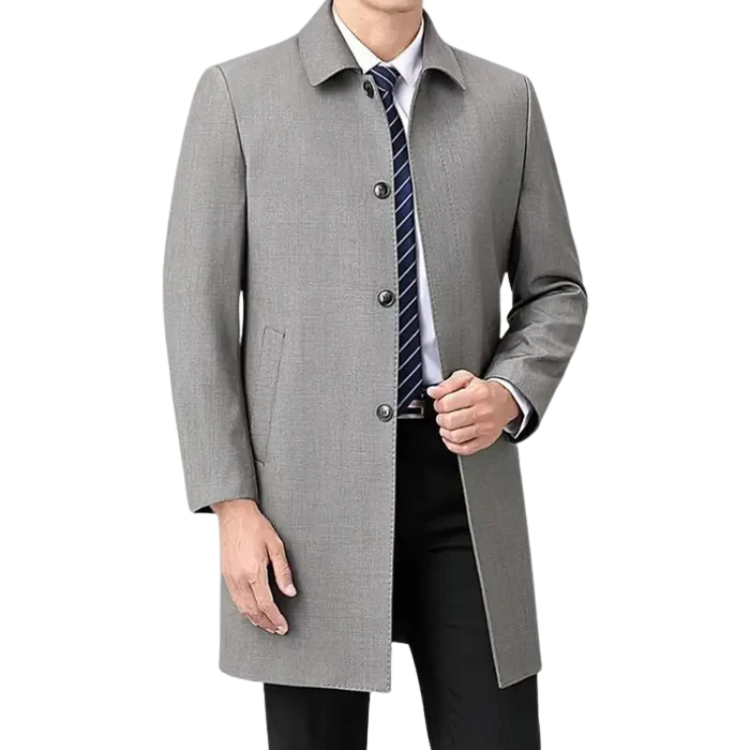 Sobretudo Masculino Social em Lã Kingsmen KM226