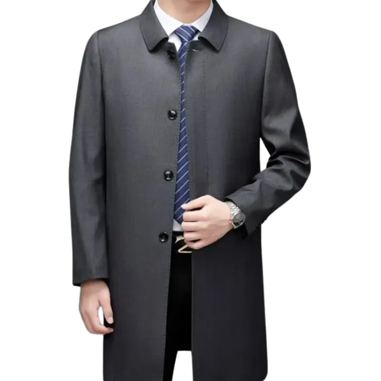 Sobretudo Masculino Executivo em Lã Kingsmen KM229