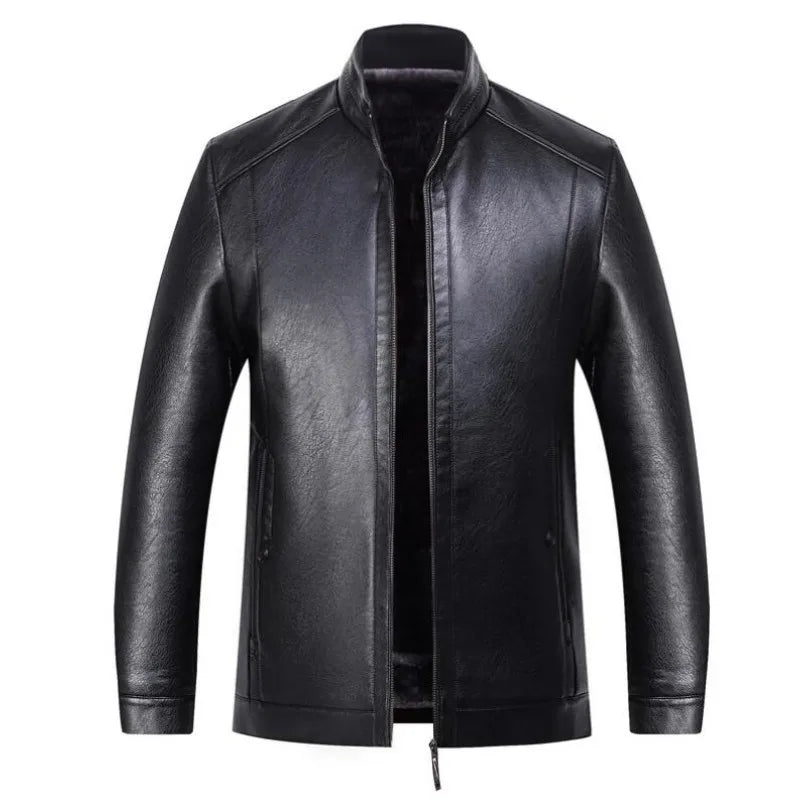 Jaqueta De Couro Masculina Kingsmen KM114