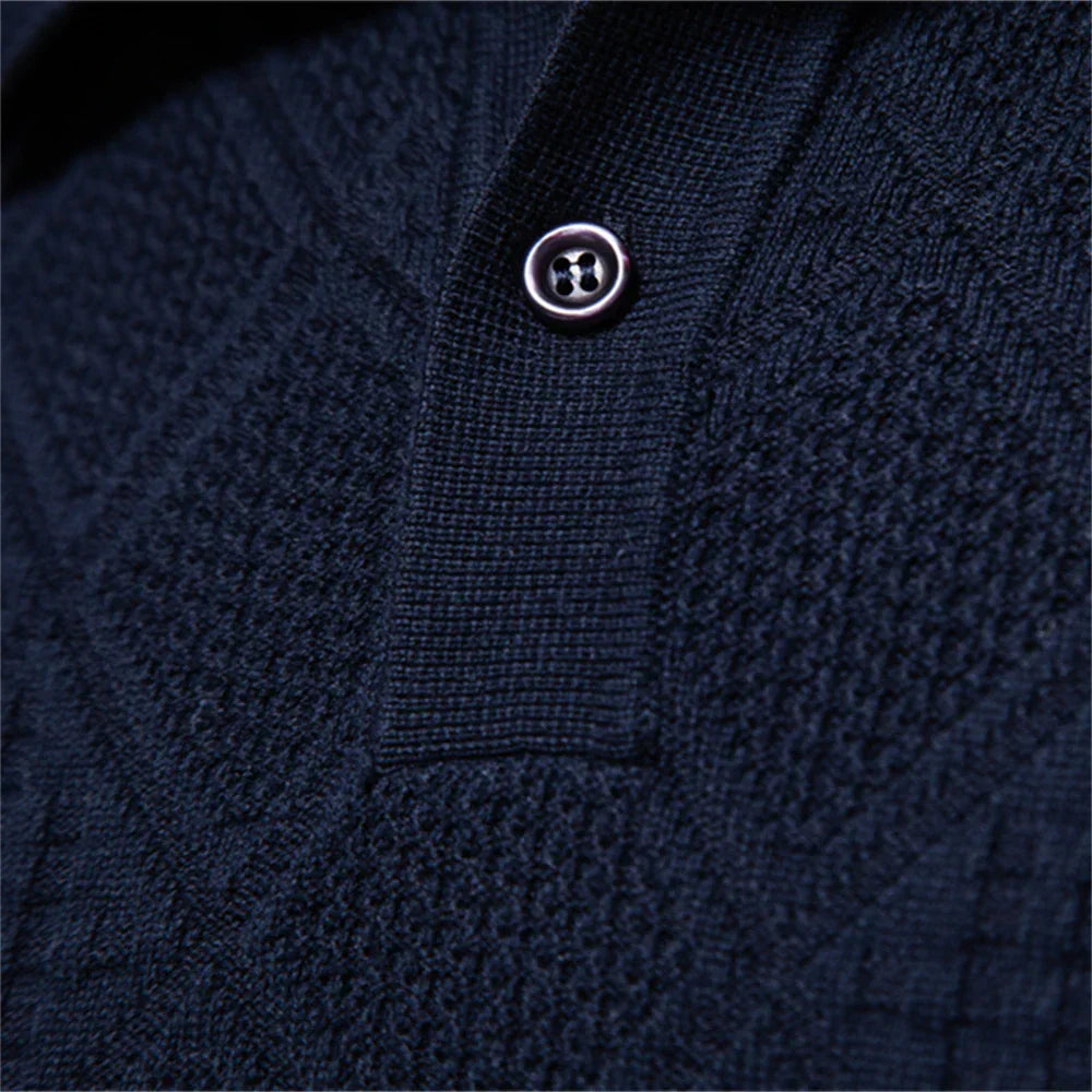 Suéter Masculino Slim Fit em Lã Kingsmen KM178