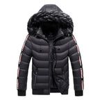 Jaqueta Puffer Masculina Capuz Forrado Kingsmen KM112
