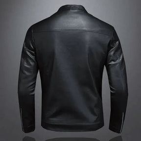Jaqueta Masculina em Couro Kingsmen KM115