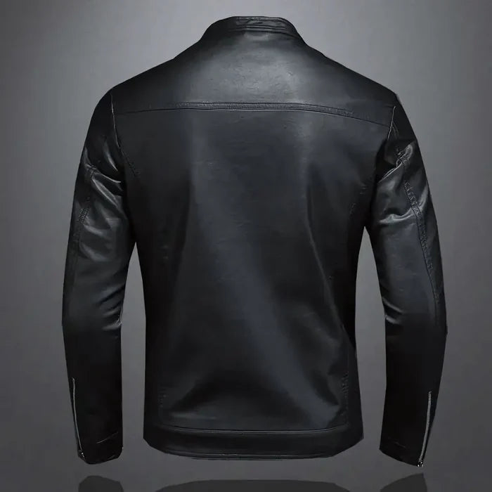 Jaqueta Masculina em Couro Kingsmen KM115