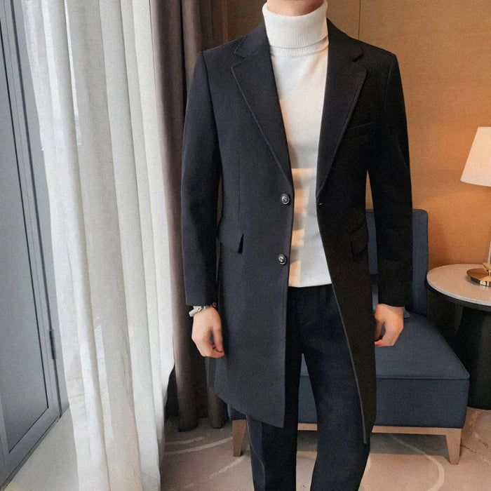 Sobretudo Masculino em Lã Kingsmen KM210