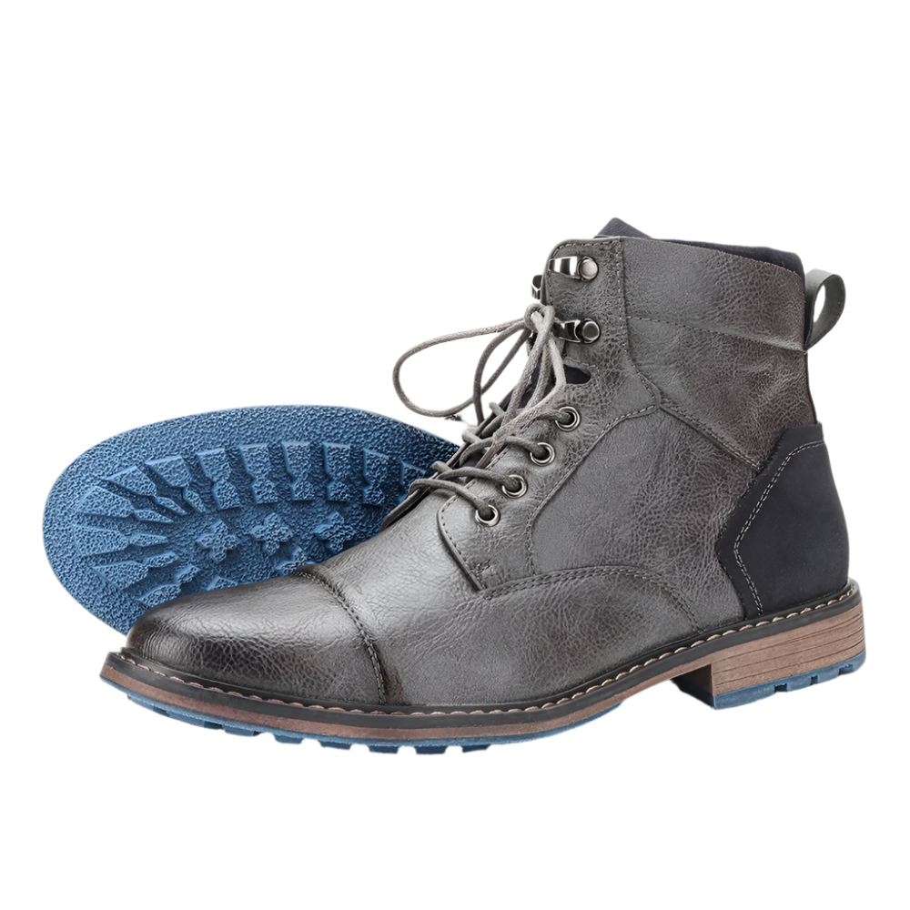 Bota Masculina em Couro Kingsmen KM035