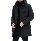 Jaqueta Puffer Masculina Alongada Kingsmen KM076